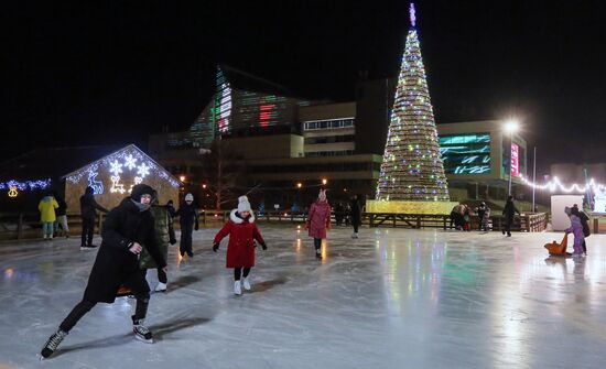 Russia New Year Season