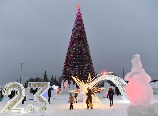 Russia New Year Season