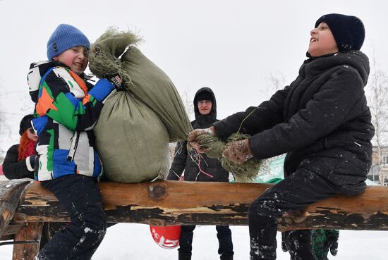 Russia New Year Season