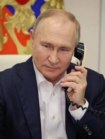 Russia Putin New Year Season Charity