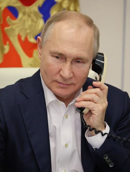 Russia Putin New Year Season Charity