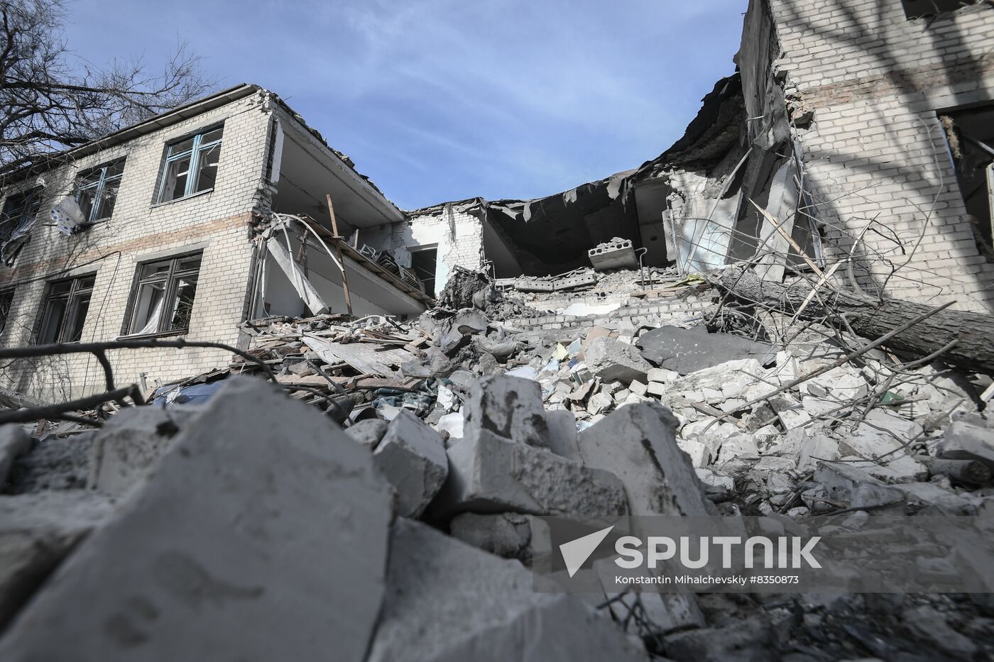 Russia Ukraine Military Operation Shelling