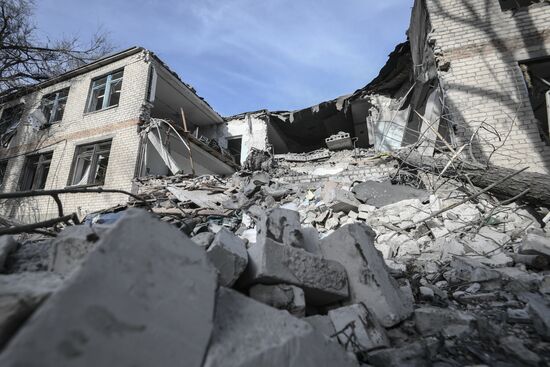 Russia Ukraine Military Operation Shelling