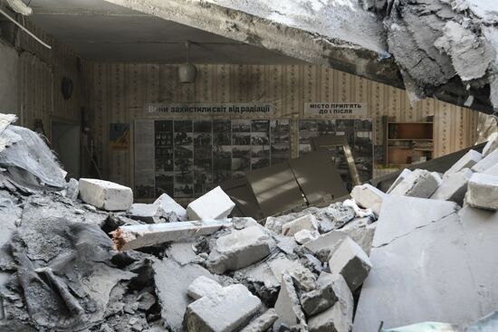 Russia Ukraine Military Operation Shelling
