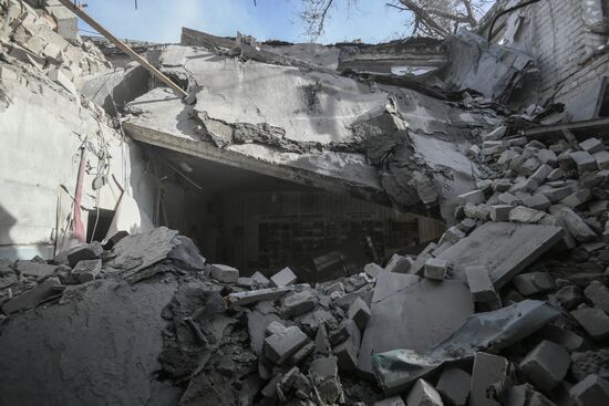 Russia Ukraine Military Operation Shelling