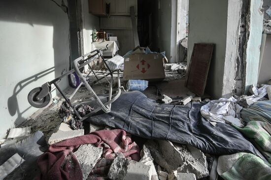 Russia Ukraine Military Operation Shelling