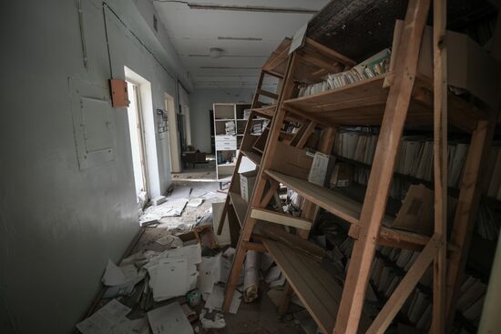 Russia Ukraine Military Operation Shelling