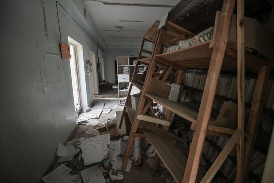 Russia Ukraine Military Operation Shelling