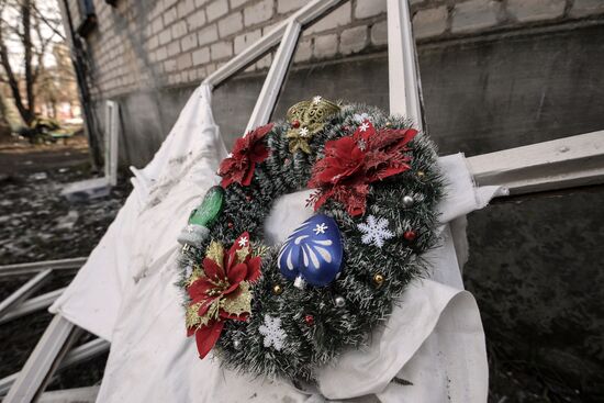 Russia Ukraine Military Operation Shelling