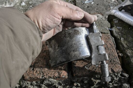 Russia Ukraine Military Operation Shelling