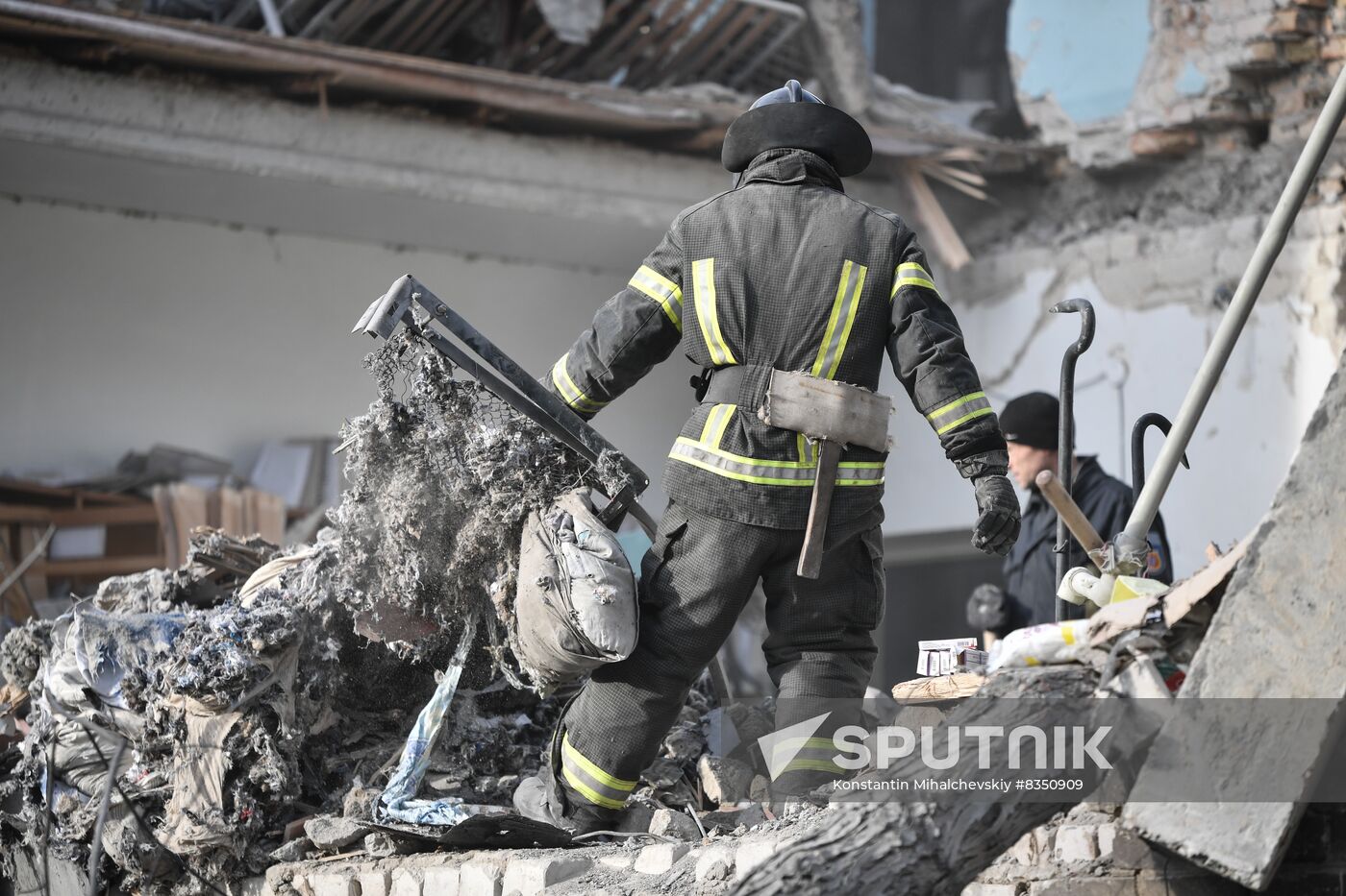Russia Ukraine Military Operation Shelling