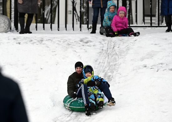 Russia New Year Season