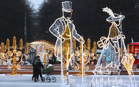 Russia New Year Season