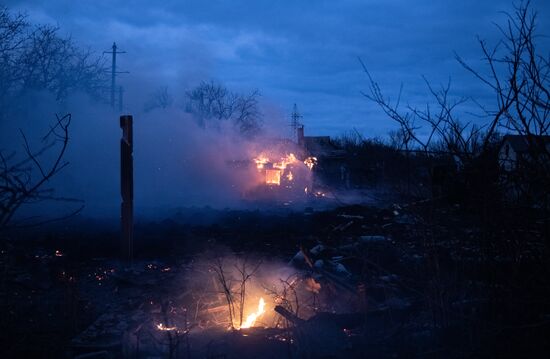 Russia DPR Shelling