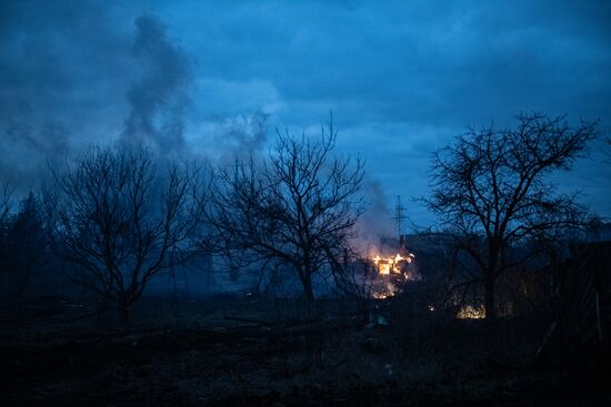 Russia DPR Shelling