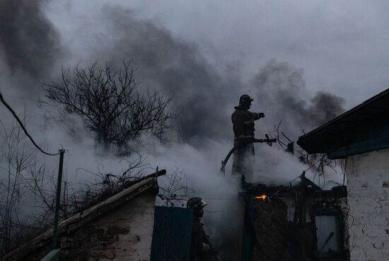 Russia DPR Shelling