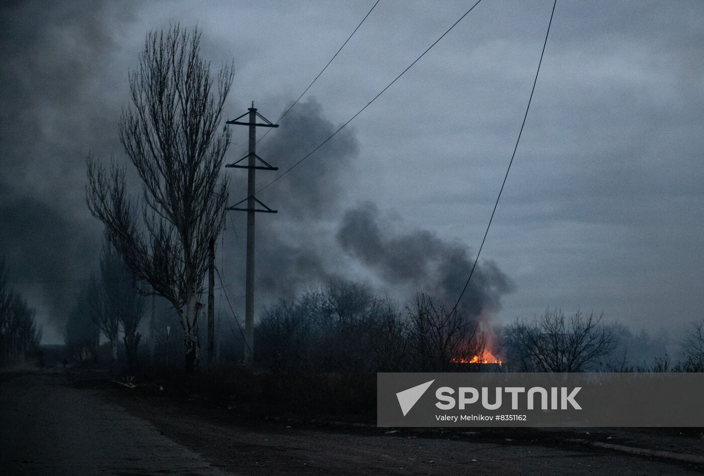 Russia DPR Shelling