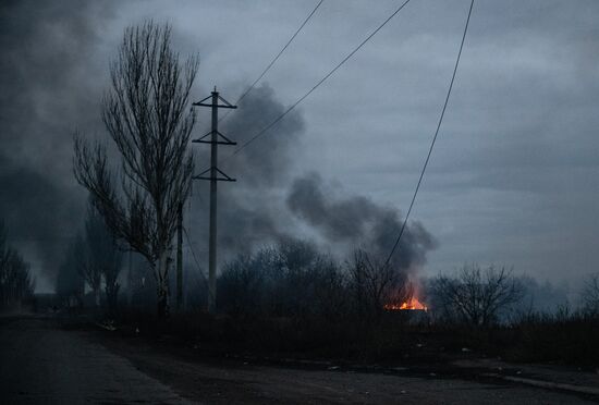 Russia DPR Shelling