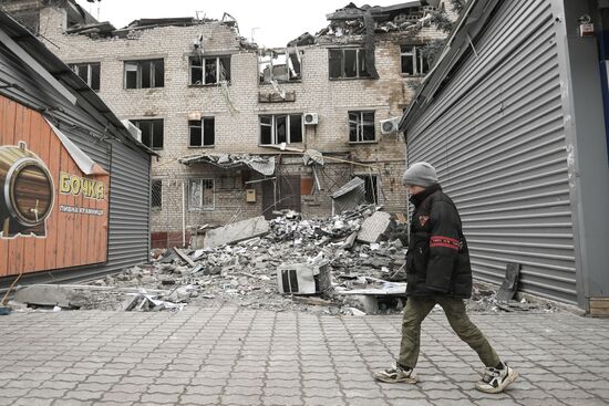 Russia Ukraine Military Operation Shelling