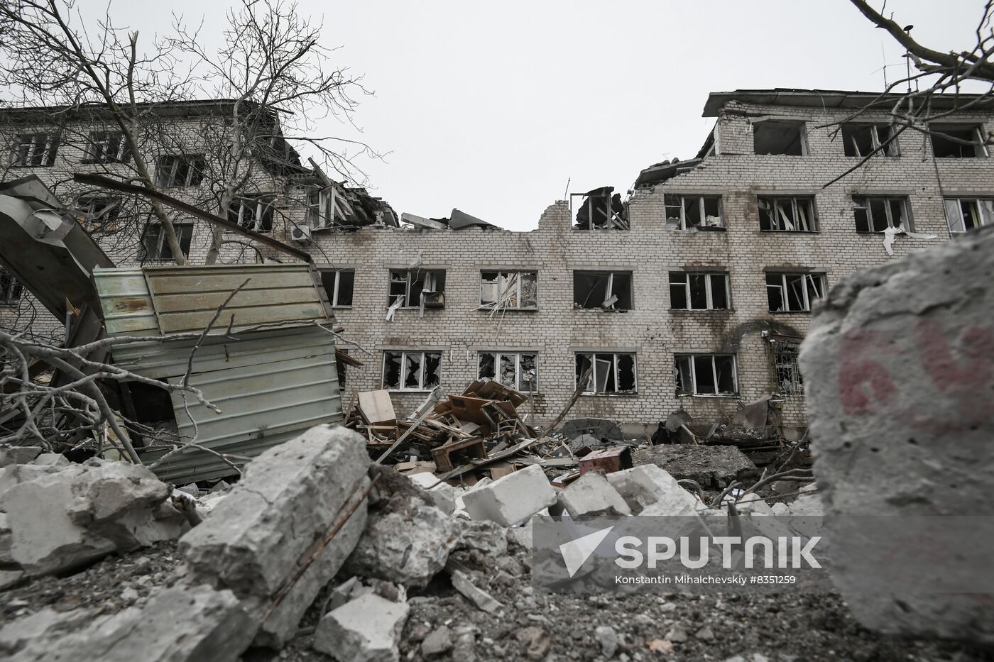 Russia Ukraine Military Operation Shelling