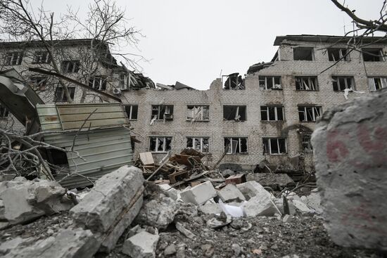 Russia Ukraine Military Operation Shelling