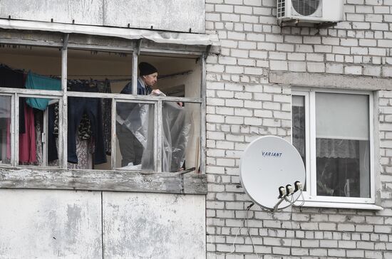Russia Ukraine Military Operation Shelling