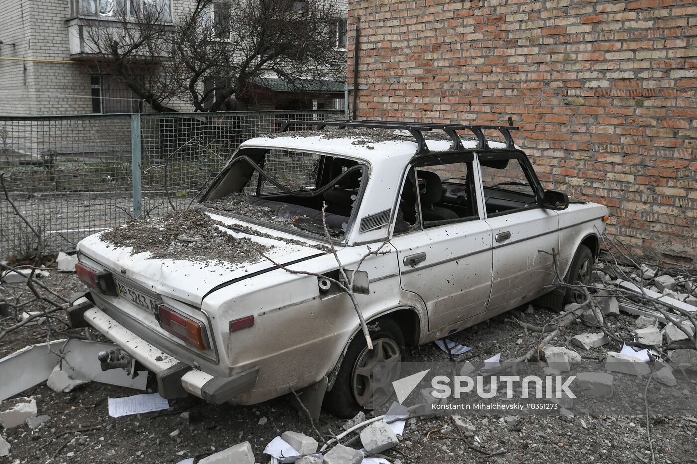 Russia Ukraine Military Operation Shelling