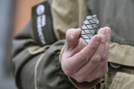 Russia Ukraine Military Operation Shelling