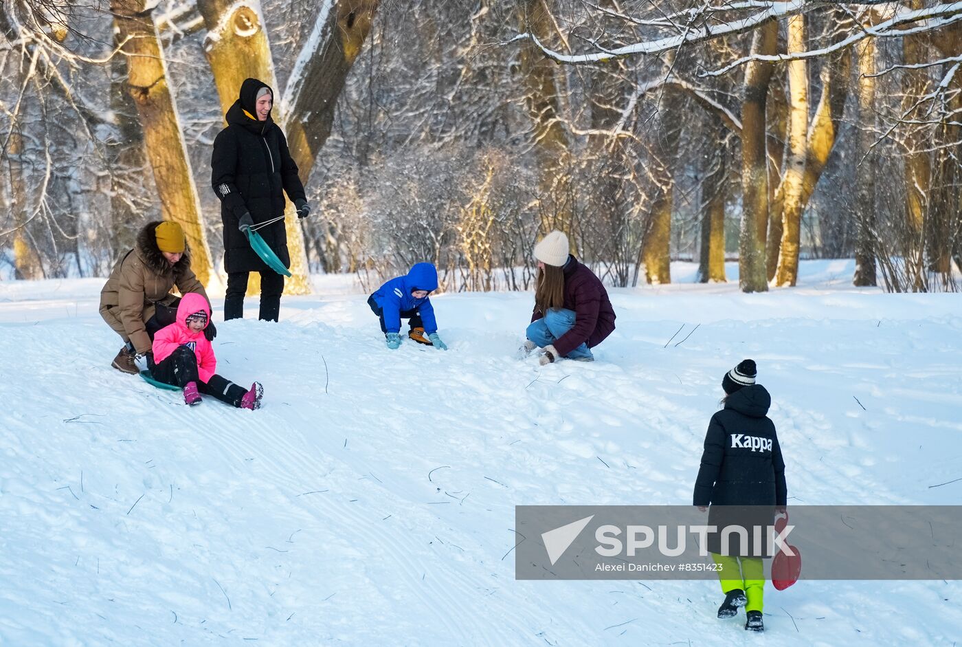 Russia New Year Season