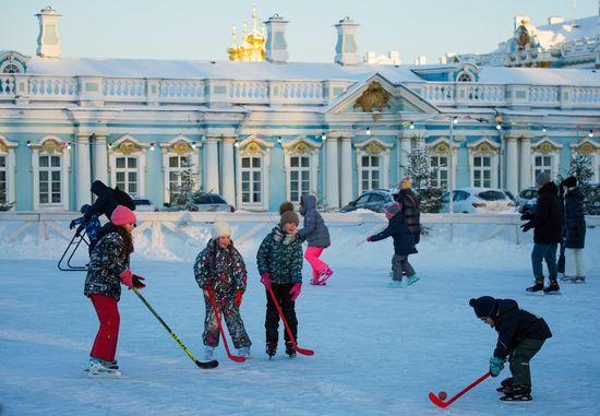 Russia New Year Season