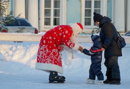 Russia New Year Season