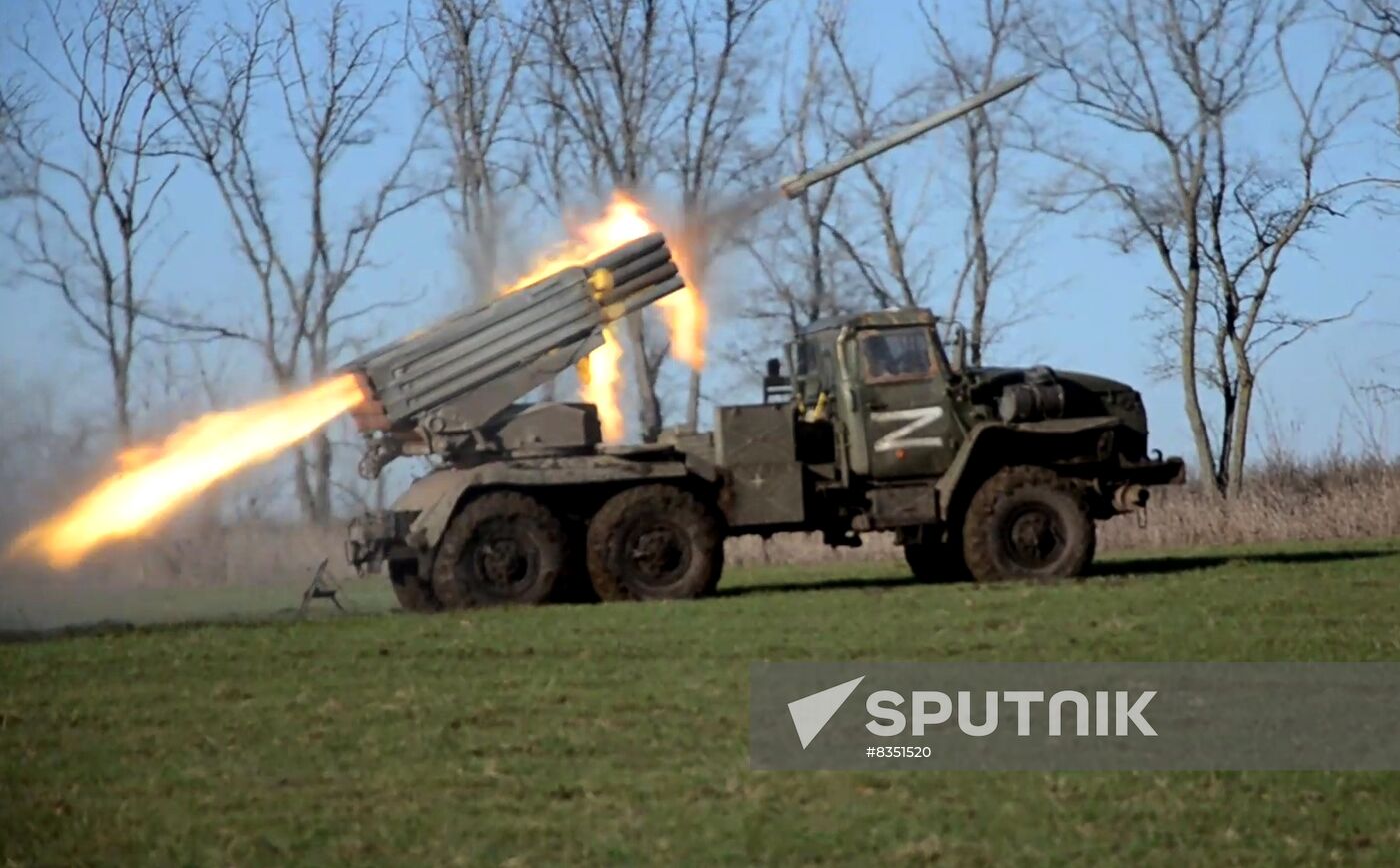 Russia Ukraine Military Operation Rocket Launchers
