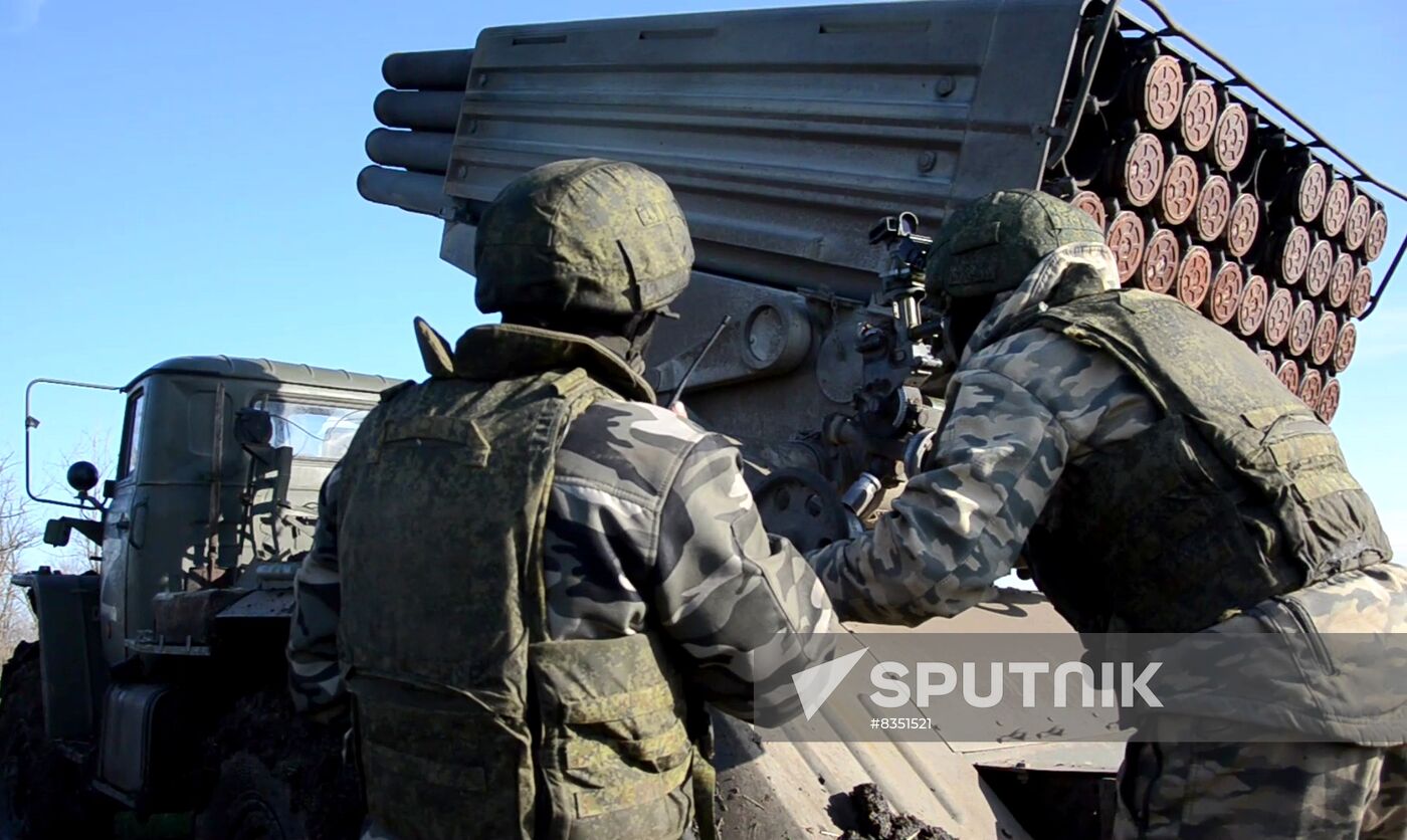 Russia Ukraine Military Operation Rocket Launchers
