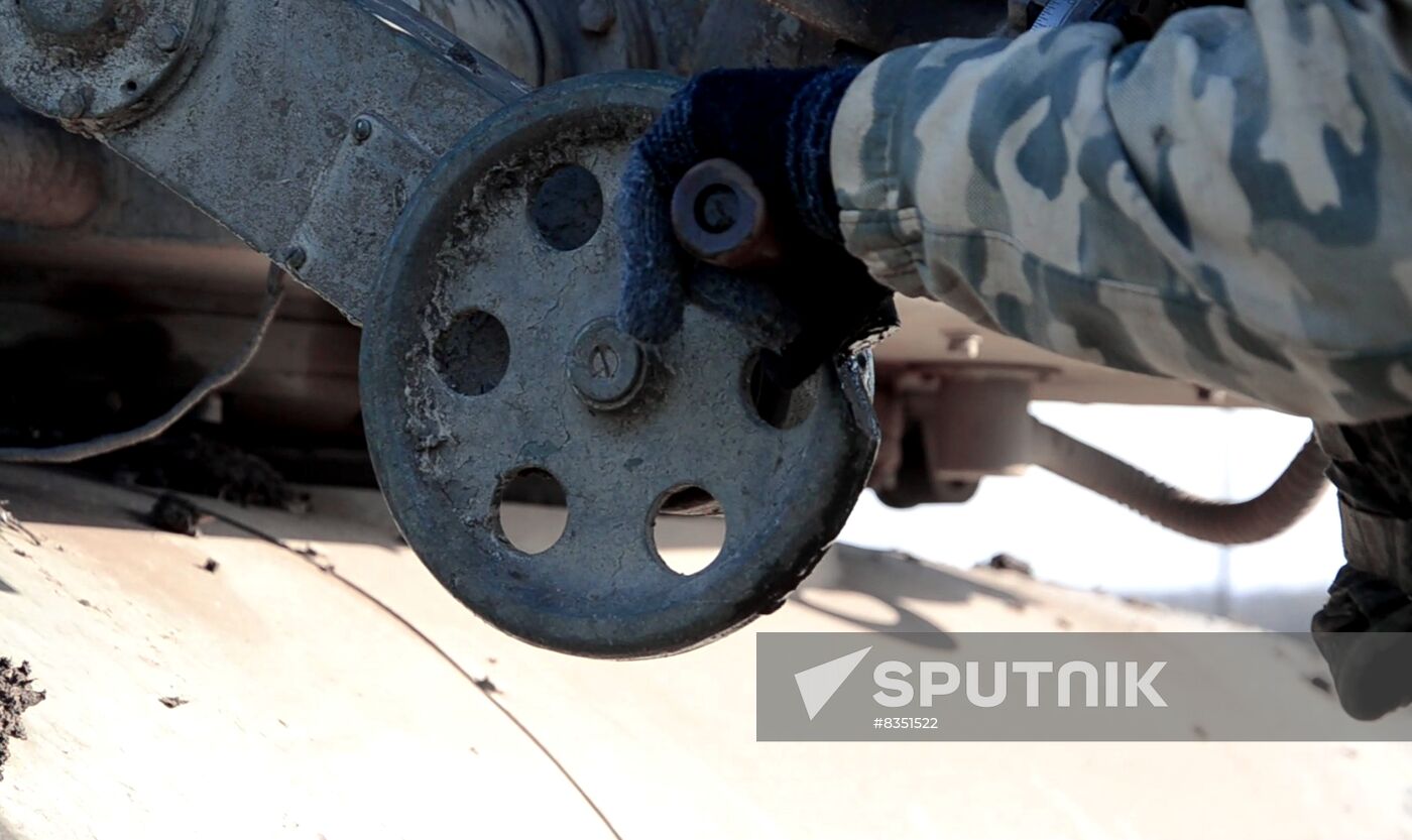 Russia Ukraine Military Operation Rocket Launchers