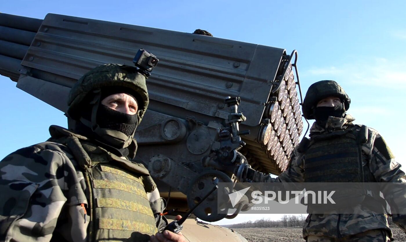 Russia Ukraine Military Operation Rocket Launchers