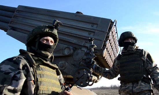 Russia Ukraine Military Operation Rocket Launchers