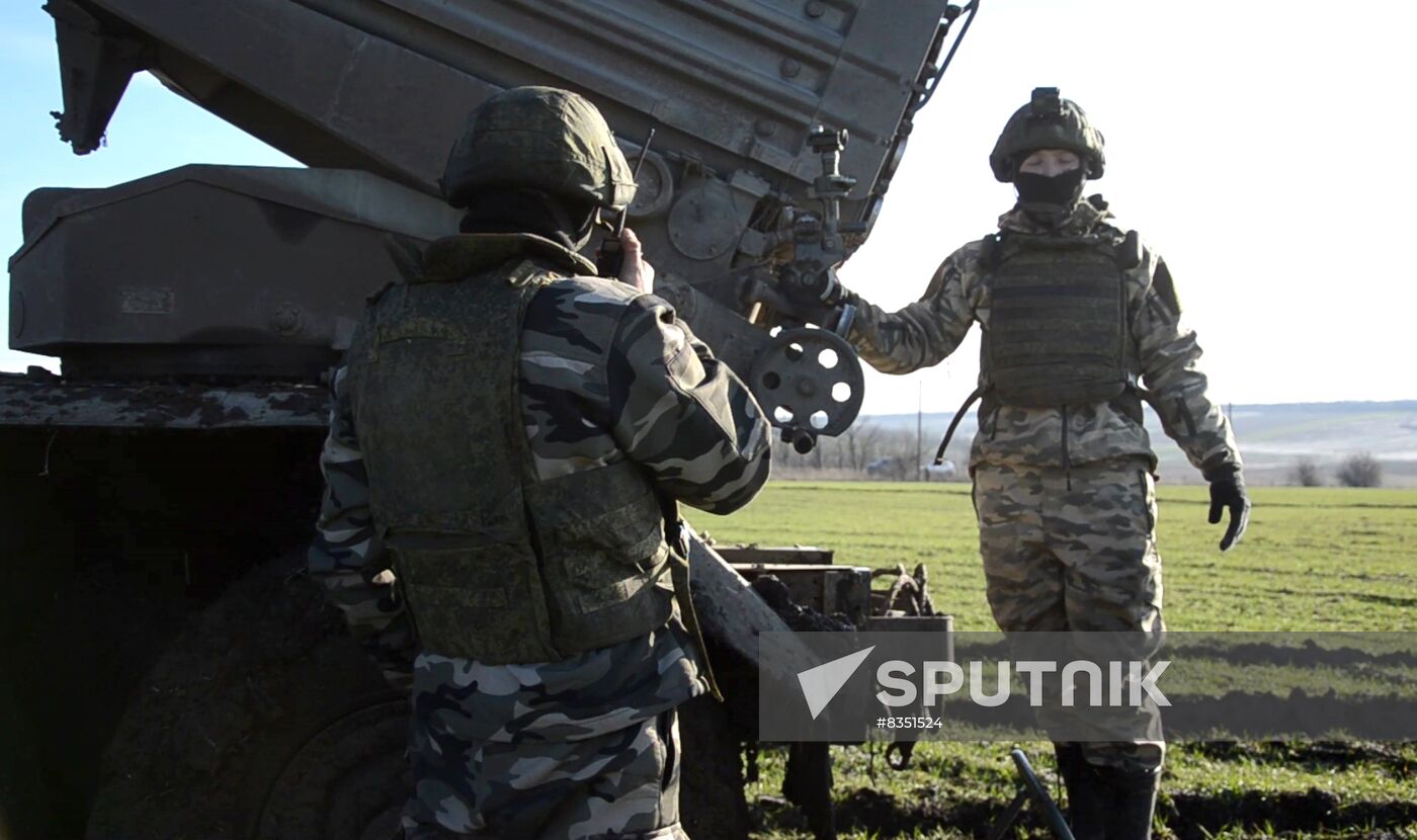 Russia Ukraine Military Operation Rocket Launchers