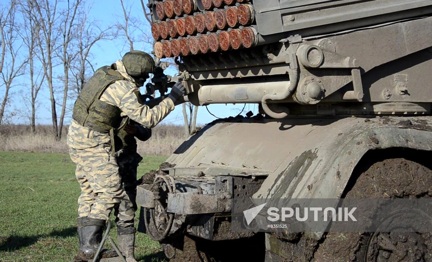 Russia Ukraine Military Operation Rocket Launchers