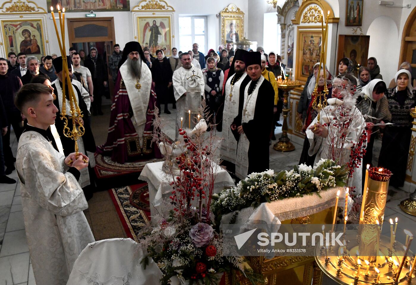 Russia Regions Orthodox Christmas