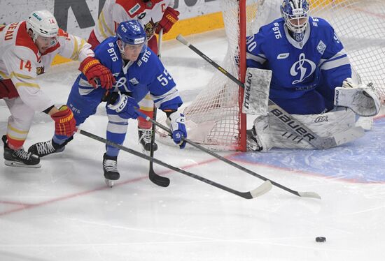 Russia Ice Hockey Kontinental League Dynamo - Kunlun