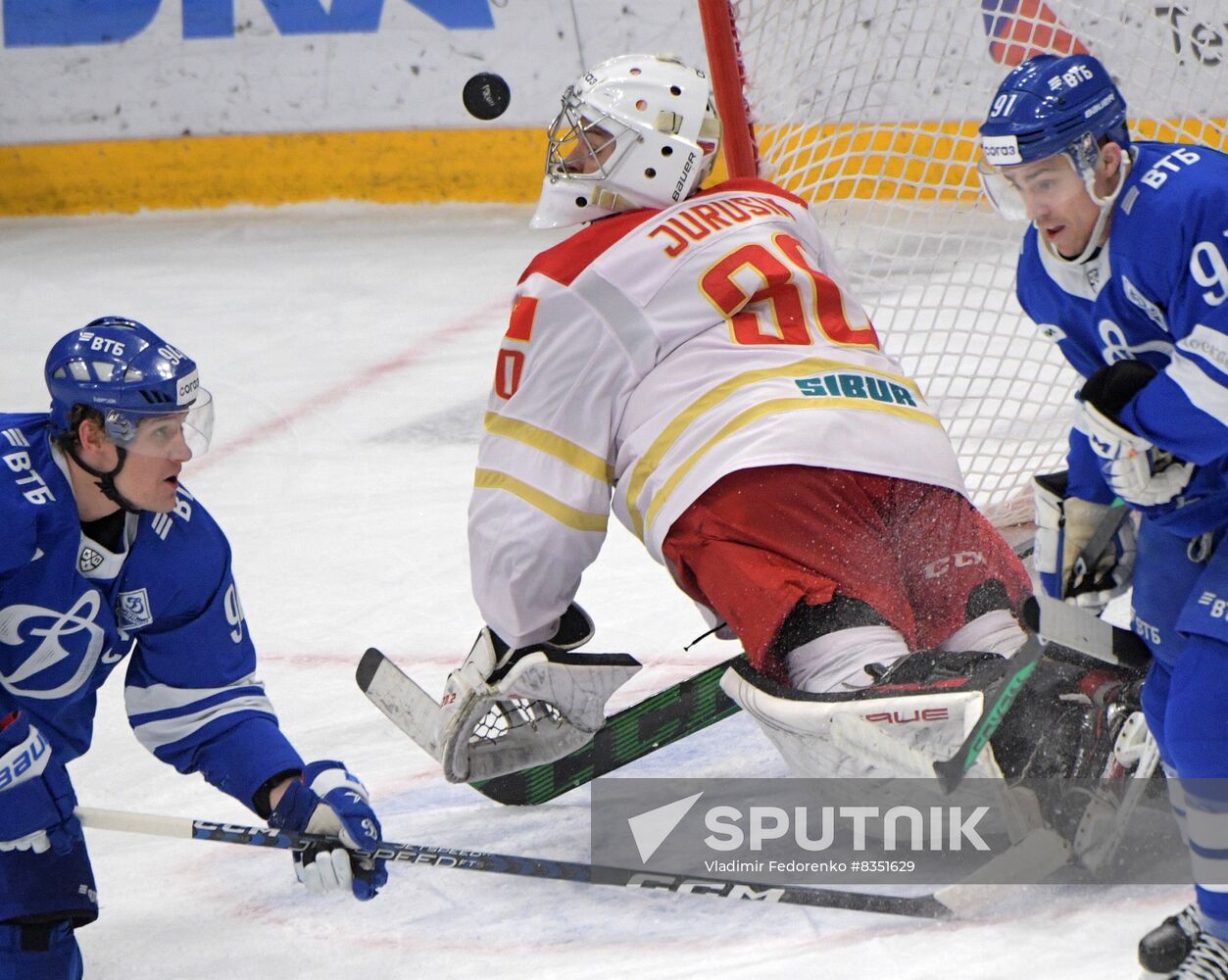 Russia Ice Hockey Kontinental League Dynamo - Kunlun