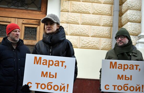 Russia Latvia Sputnik Editor Detention Protest
