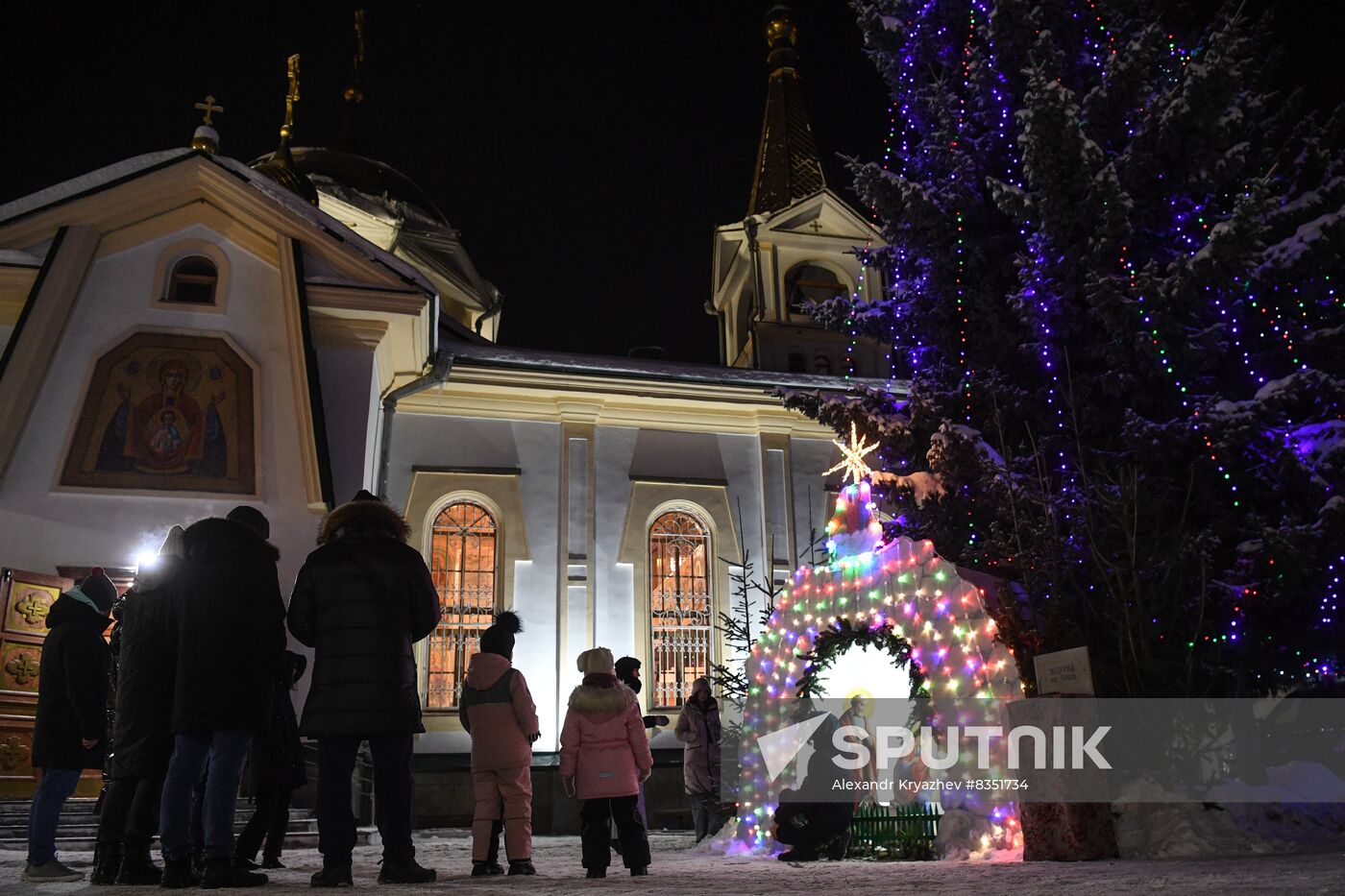 Russia Regions Orthodox Christmas