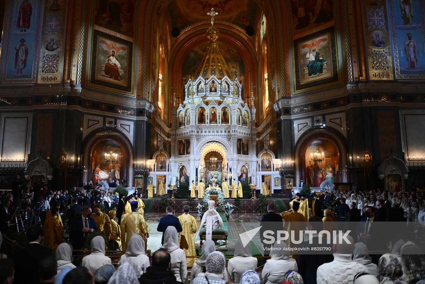 Russia Religion Orthodox Christmas