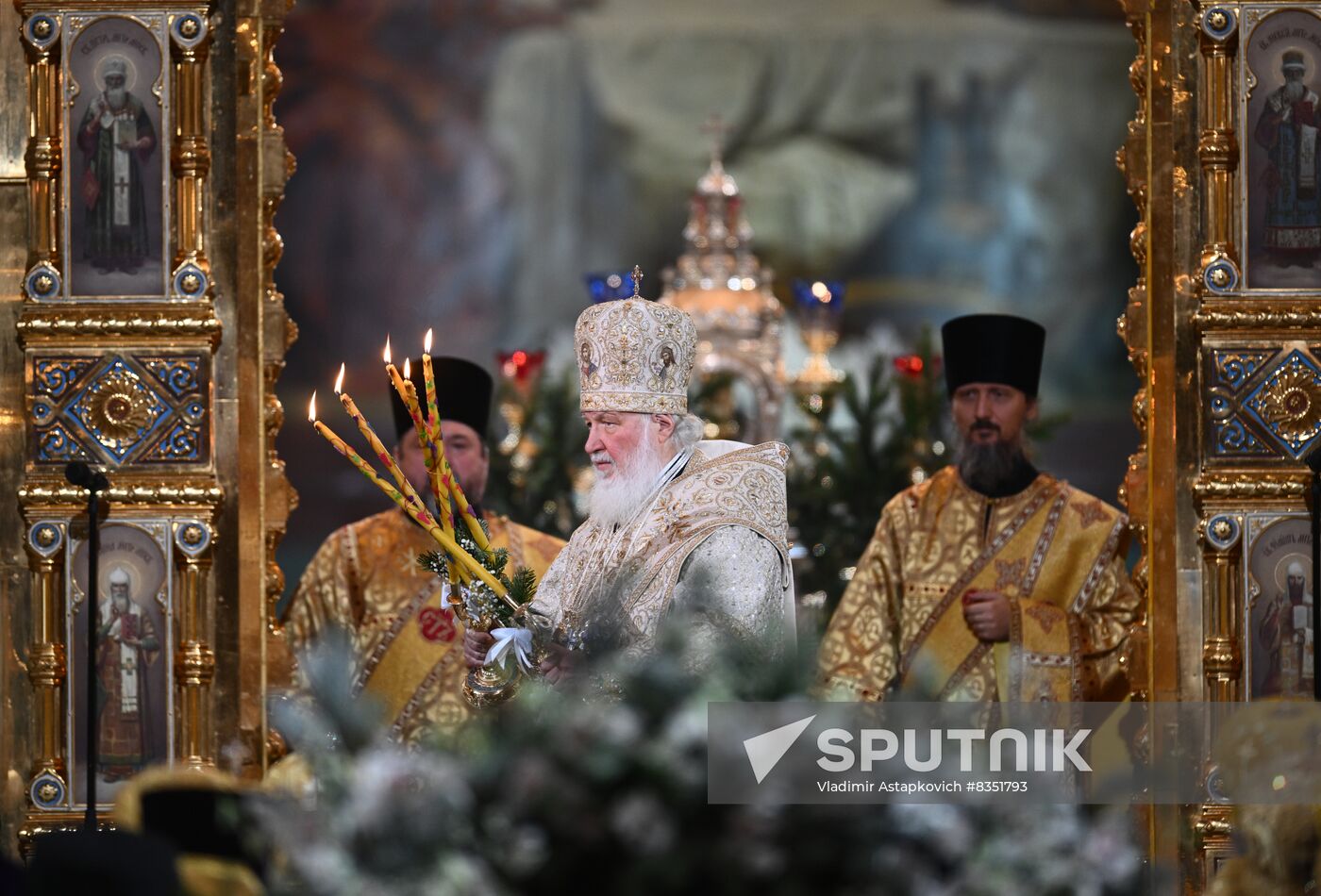 Russia Religion Orthodox Christmas