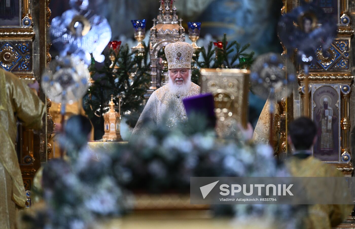 Russia Religion Orthodox Christmas