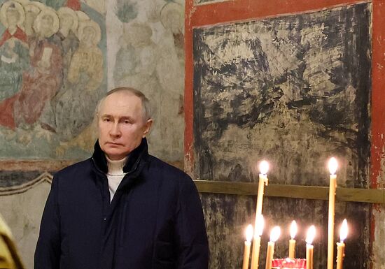 Russia Putin Religion Orthodox Christmas