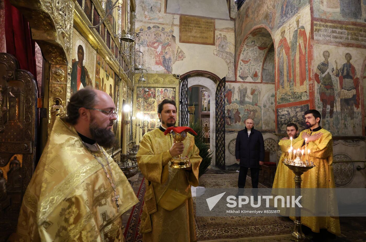 Russia Putin Religion Orthodox Christmas