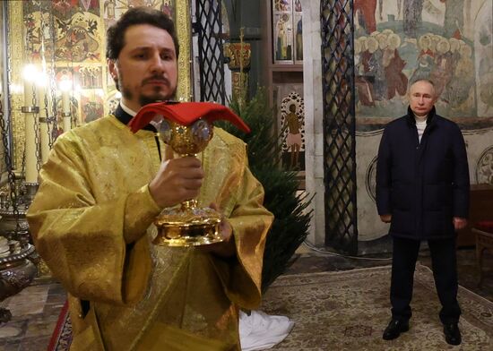 Russia Putin Religion Orthodox Christmas