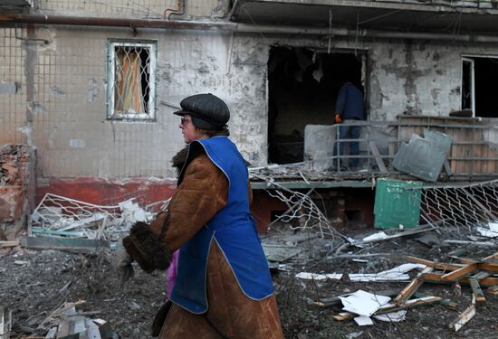 Russia Ukraine Military Operation Shelling
